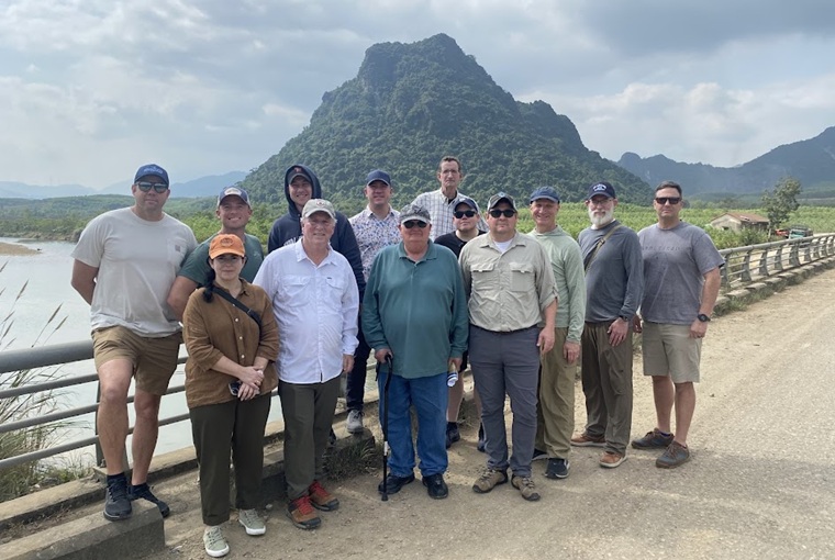 Eight students and five professors from the U.S. Naval War College (NWC) Joint Military Operations (JMO) course embarked on a country trip to Vietnam, Jan. 12-22, 2026.